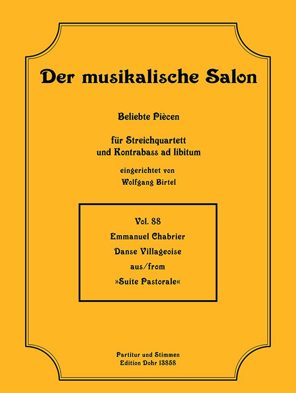 Danse villageoise für Streichquartett