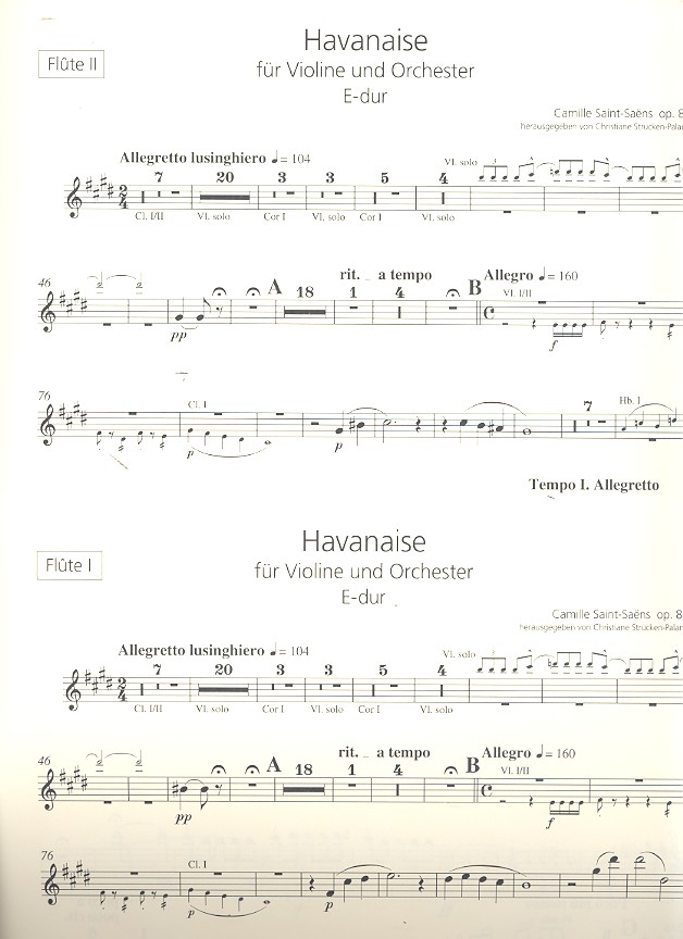 Havanaise E-Dur op.83