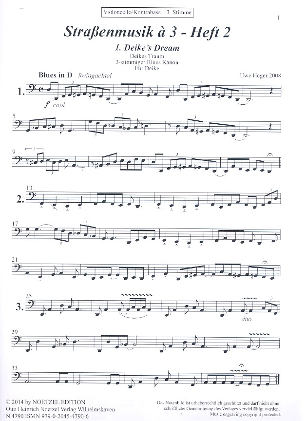Straßenmusik à 3 Band 2 