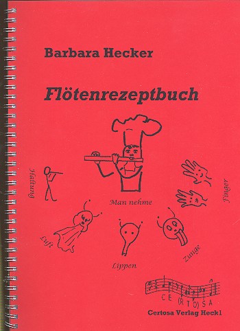 Flötenrezeptbuch für Flöte