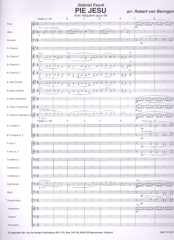 Pie Jesu aus Requiem op.48