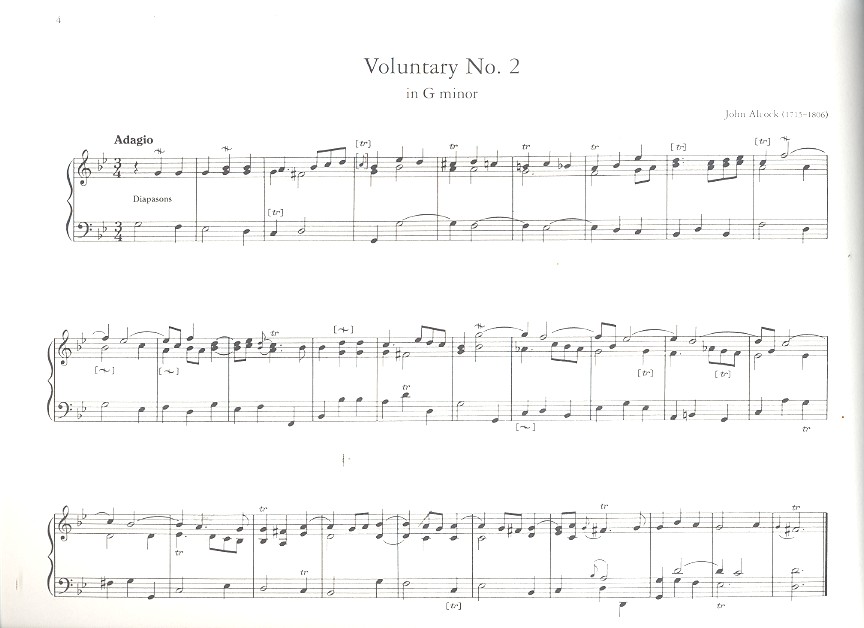English Organ Music of the 18th and 19th Centuries