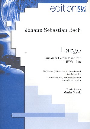 Largo aus dem Konzert BWV1056 für Cembalo und Orchester