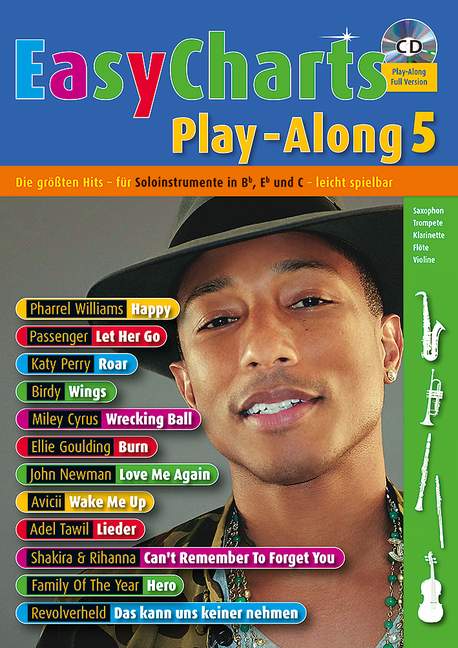 Easy Charts Playalong Band 5 (+CD):
