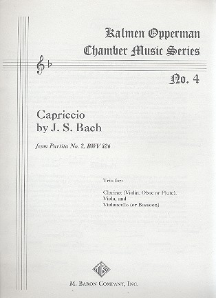 Capriccio from Partita no.2 BWV826