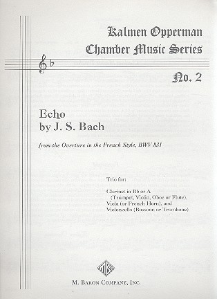 Echo from the Overture in french Style BWV831