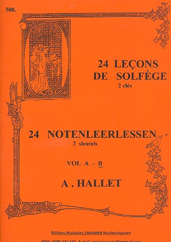 24 Lecons de solfège (2 clés) vol.2