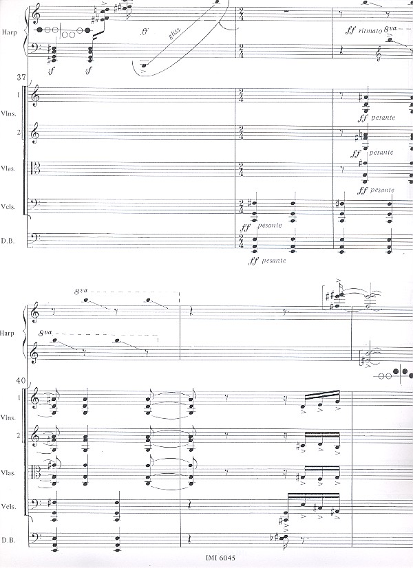 Divertimento for harp and