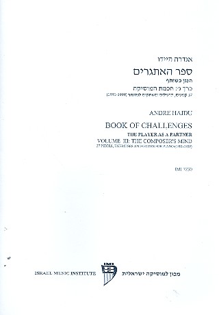 Book of Challenges vol.3 - The Composer's Mind