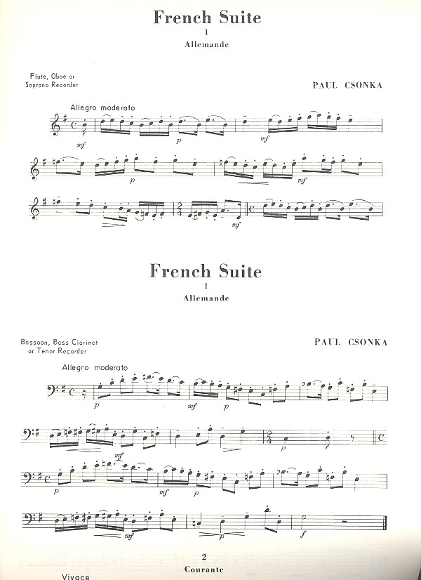 French Suite for woodwind quartet