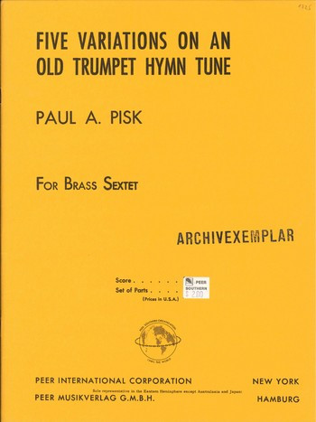 5 Variations on an old for horn,