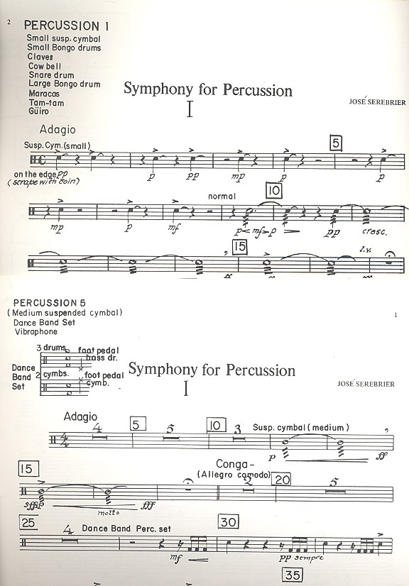 Symphony for Percussion