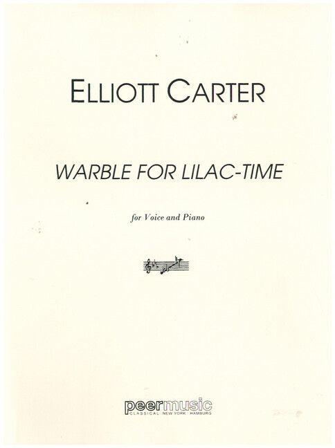 Warble for Lilac-Time