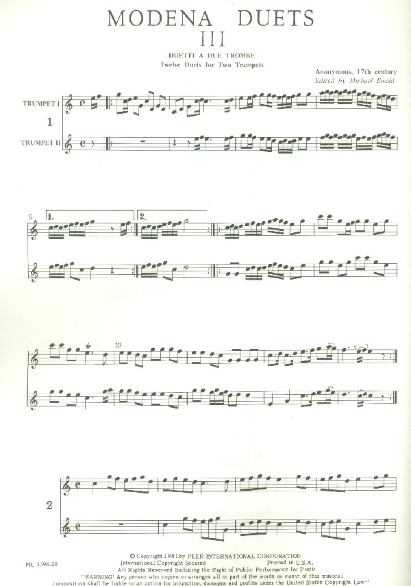 Modena Duets Book 2