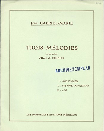 3 Melodies