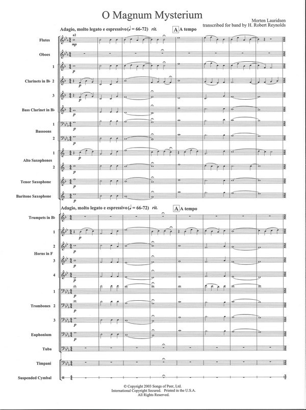 O Magnum Mysterium