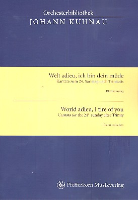 Welt adieu ich bin dein müde