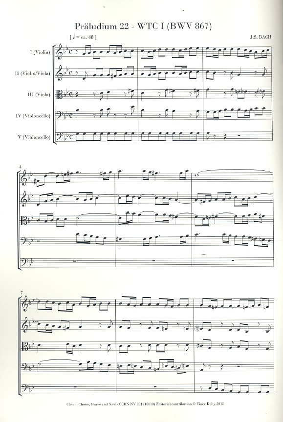 Prelude and Fugue no.22 BWV867