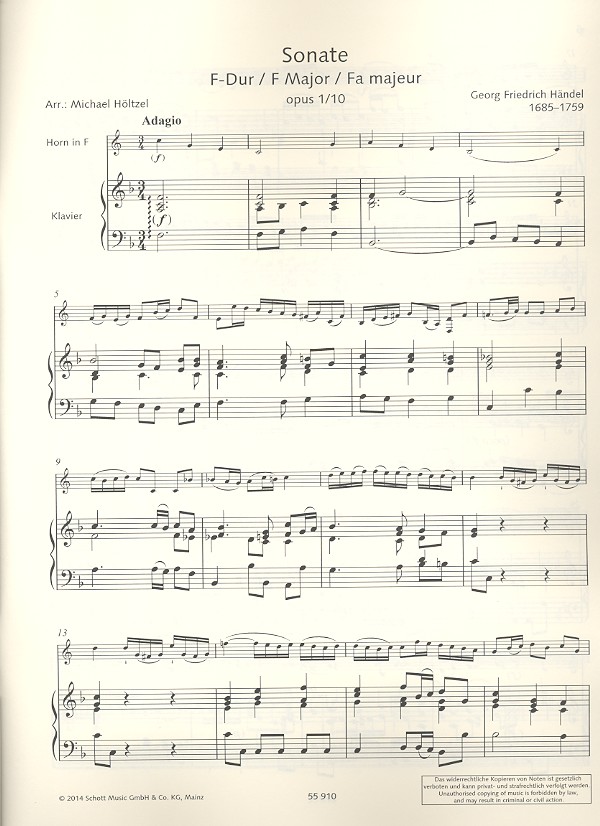 Sonate F-Dur op.1,10