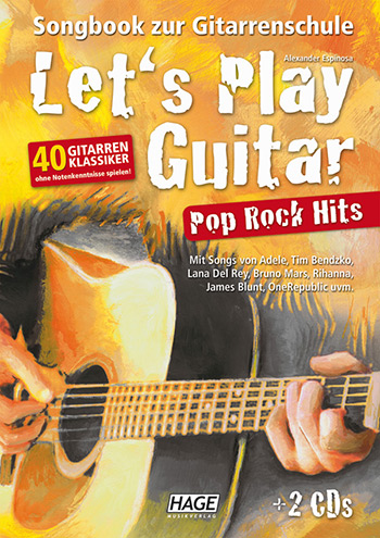 Let's play Guitar - Pop Rock Hits (+2 CD's):