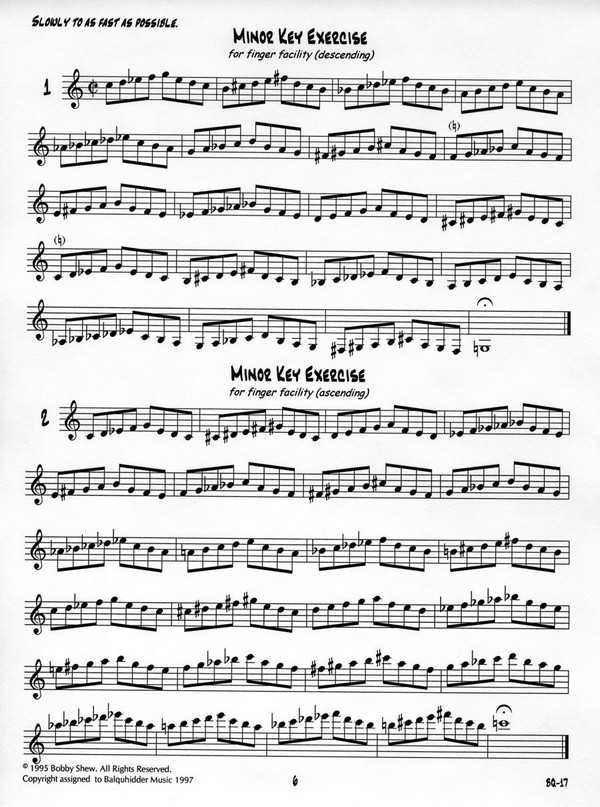 Exercises Etudes