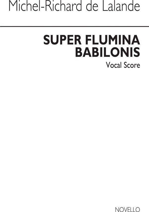 Super flumina Babilonis