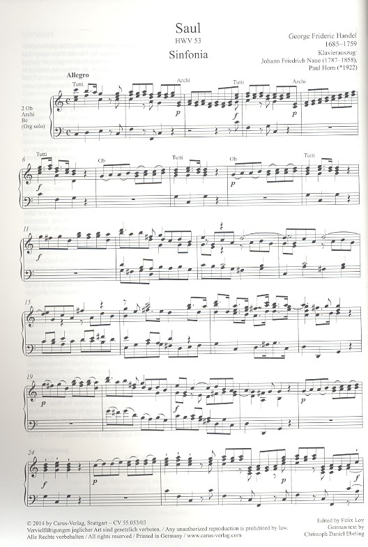 Saul HWV53