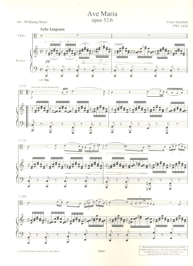 Ave Maria op.52,6