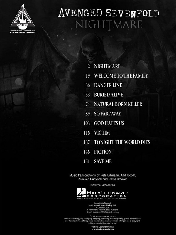 Avenged Sevenfold: Nightmare