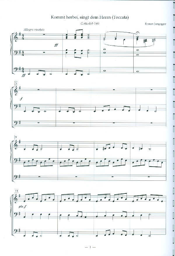 30 stilgerechte Choralbearbeitungen zum neuen Gotteslob Band 1