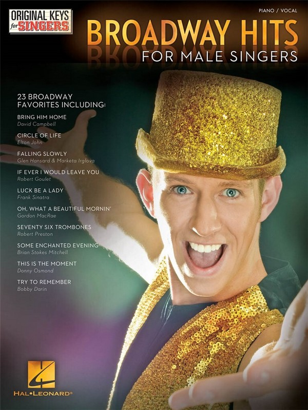 Broadway Hits: for male singers