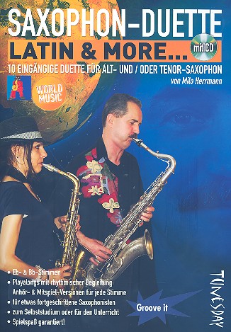 Saxophon-Duette - Latin and more (+CD):