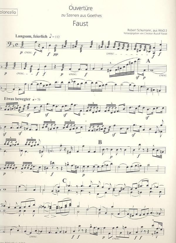 Ouvertüre zu Szenen aus Goethes Faust WoO3