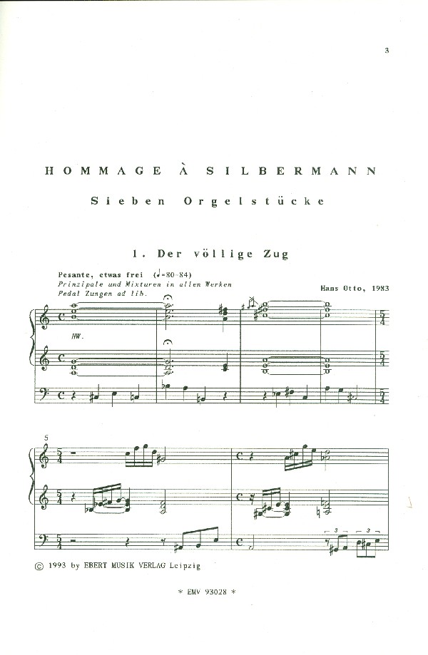 Hommage à Silbermann