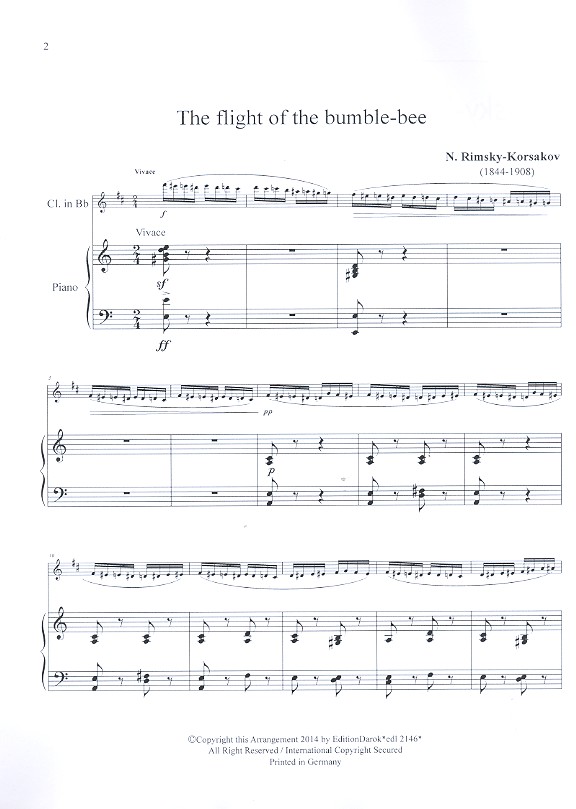 The Flight of the Bumble-Bee