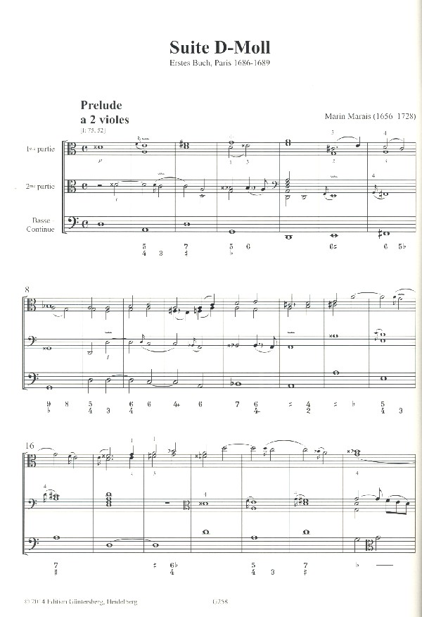Suite d-Moll  und  Tombeau de Mr. Meliton