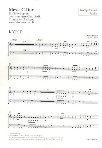Messe C-Dur