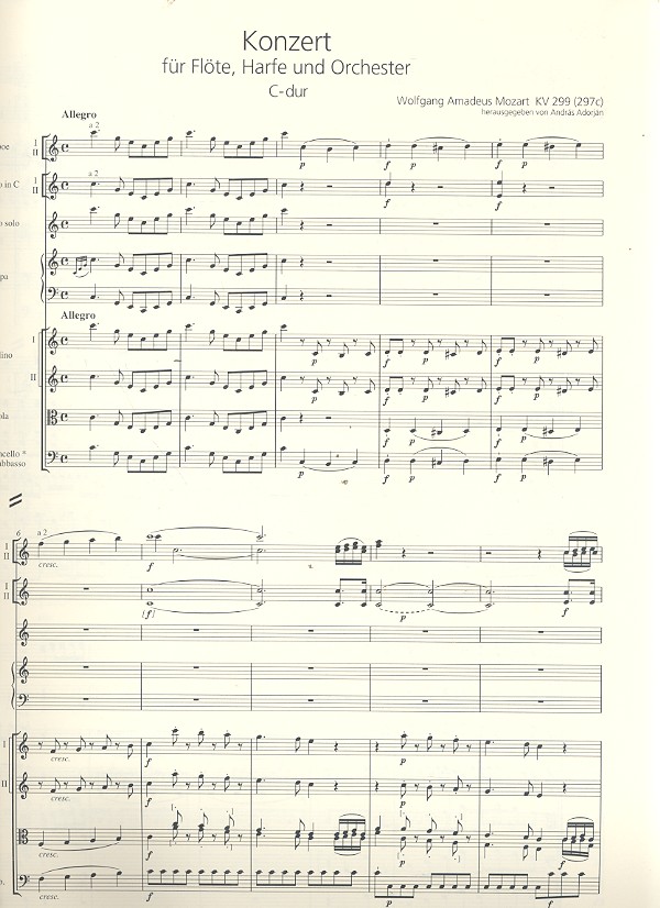 Konzert C-Dur KV299 (KV297c)