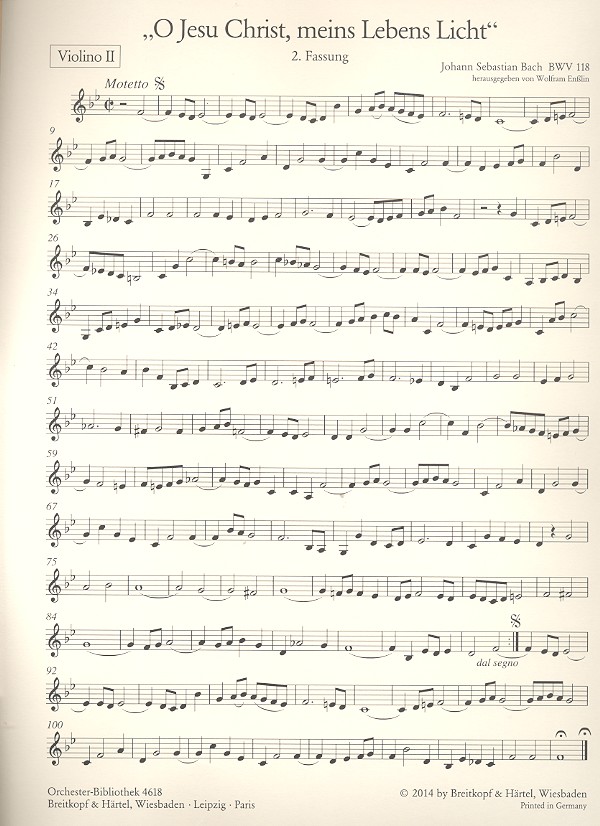 O Jesu Christ meins Lebens Licht