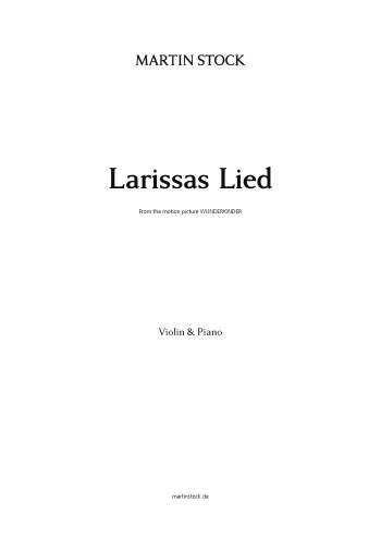 Larissas Lied