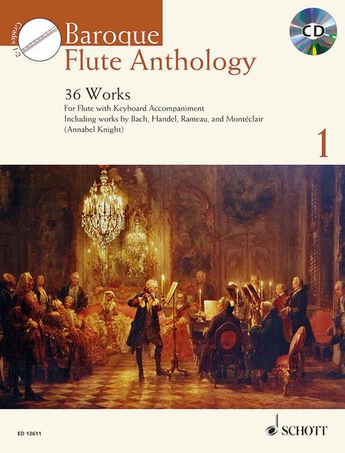 Baroque Flute Anthology vol.1 (+CD)