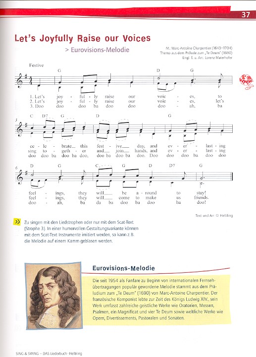 Sing und swing - Das neue Liederbuch (deutsche Ausgabe)
