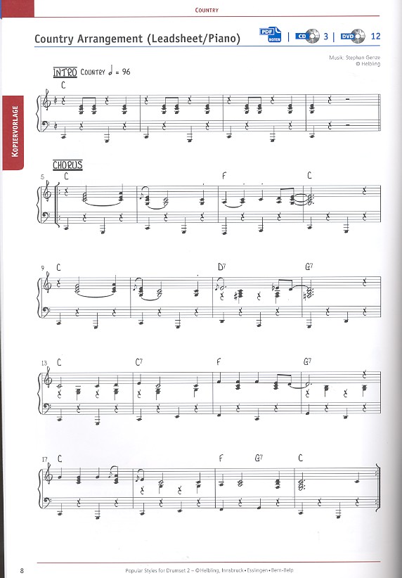 Popular Styles Band 2 (+DVD +CD):