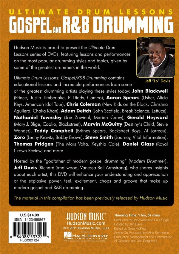 Ultimate Drum Lessons - Gospel and R&B Drumming