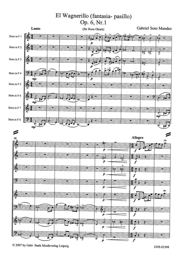 El Wagnerillo op.6,1