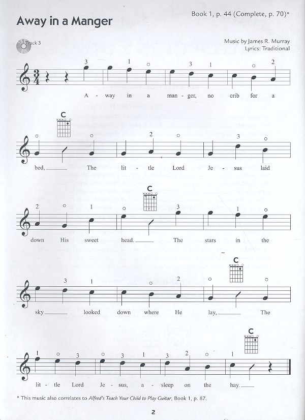Kid's Guitar Course vol.1 and 2 - Christmas Songbook (+CD):