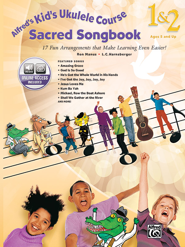 Alfred's Kid's Ukulele Course vol.1 and 2 - Sacred Songbook (+CD)