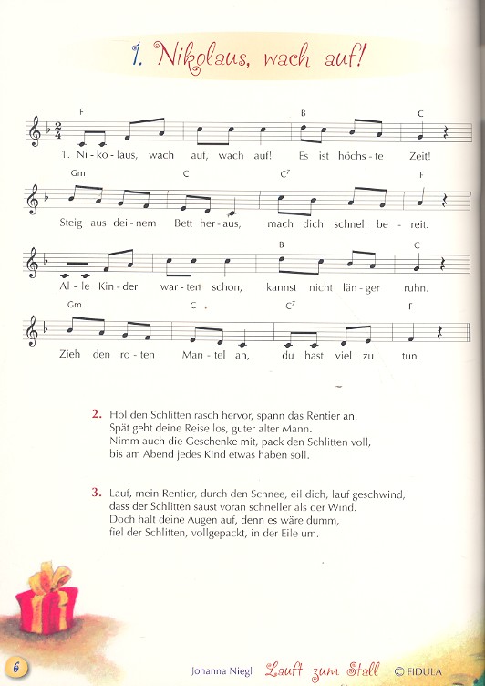 Lauft zum Stall - Lieder und szenische Spiele