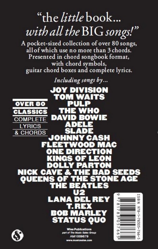 The little black Book of: 3-Chord Songs
