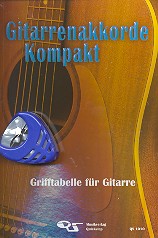 Gitarrenakkorde kompakt  (+Plektrenhalter +Plektrum)